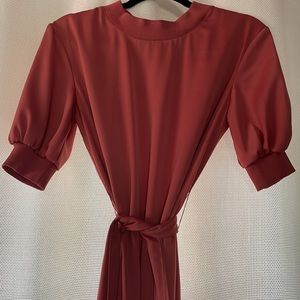 Who what wear| midi mauve dress